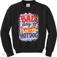 Bad Day To Be A Hotdog Kids Sweatshirt thumb 0