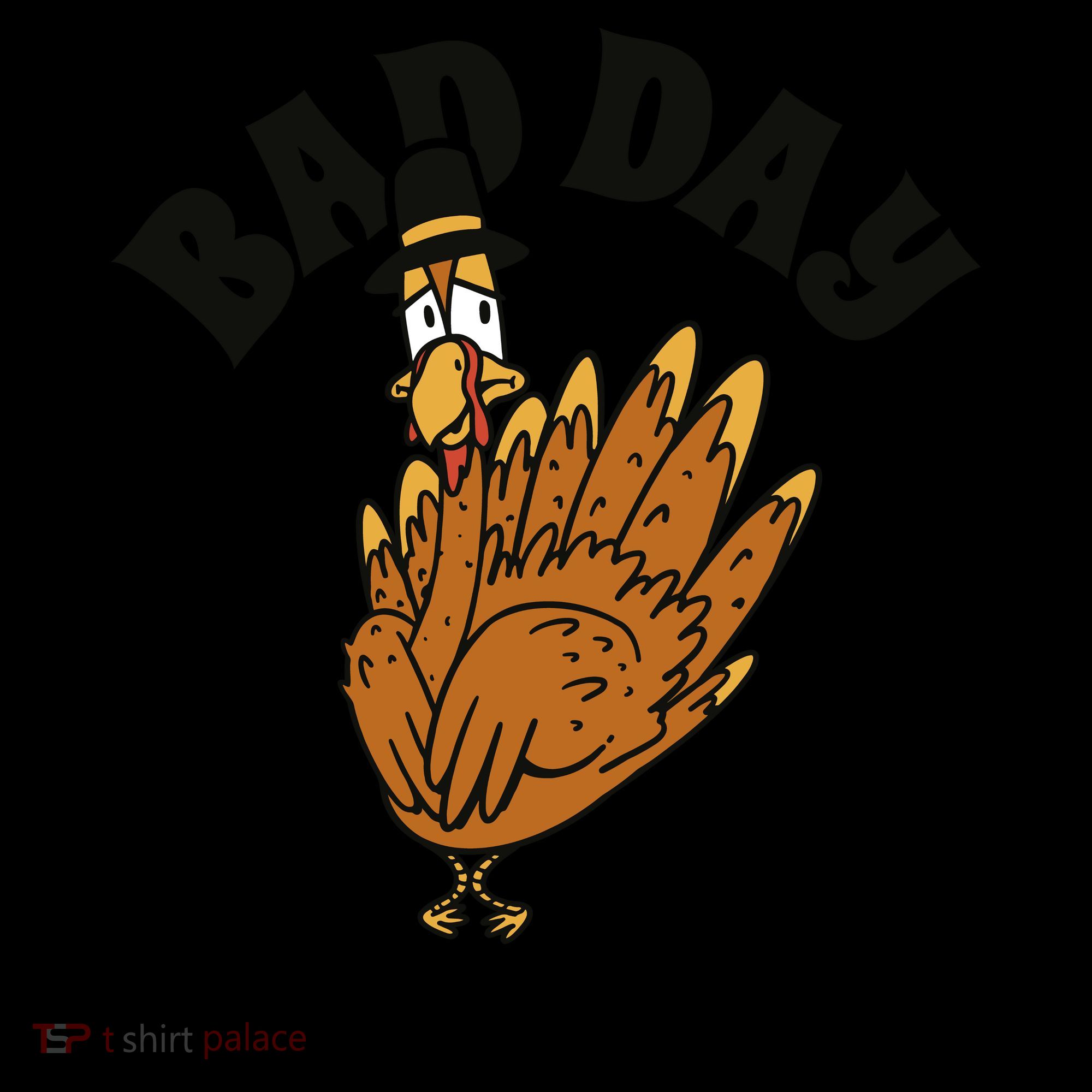 Bad Day To Be A Turkey Funny Thanksgiving Coffee Mug