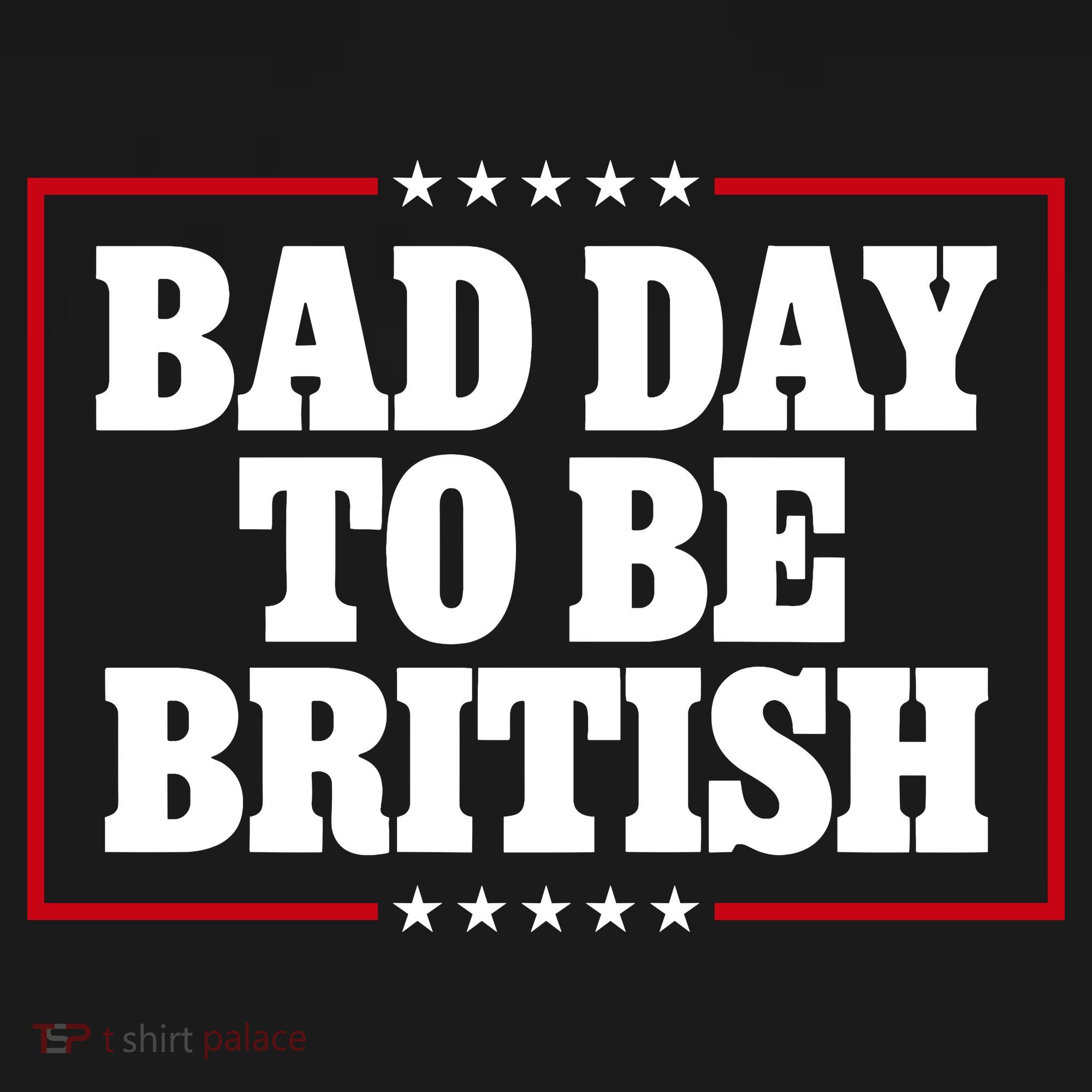 Bad Day To Be British Funny 4th Of July Doggie Tank