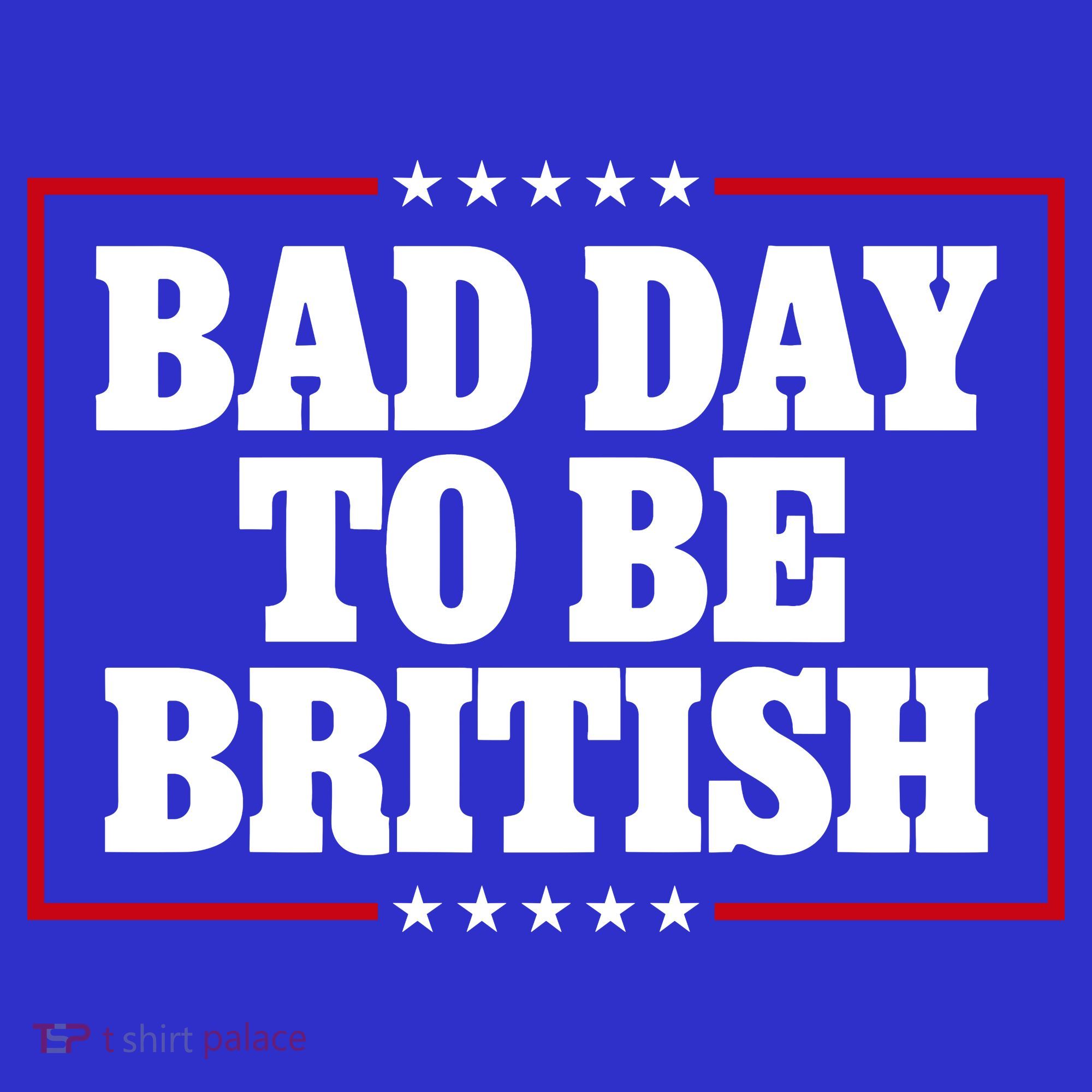 Bad Day To Be British Funny 4th Of July Visor