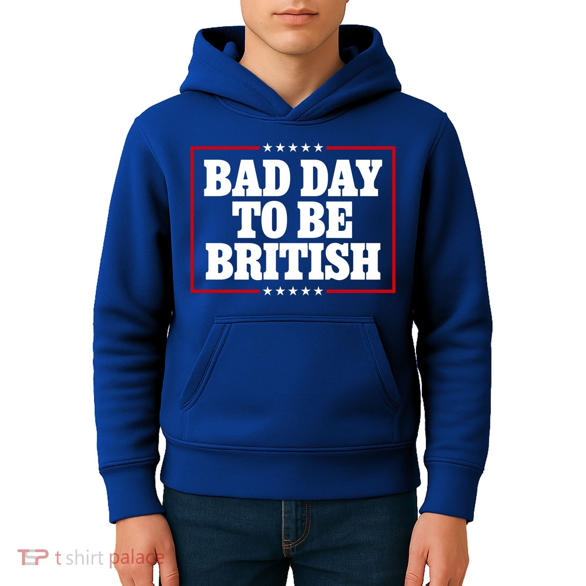 Bad Day To Be British Funny 4th Of July Kids Hoodie