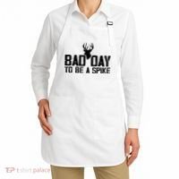 Bad Day To Be A Spike Hunting Season Funny Apron thumb 2