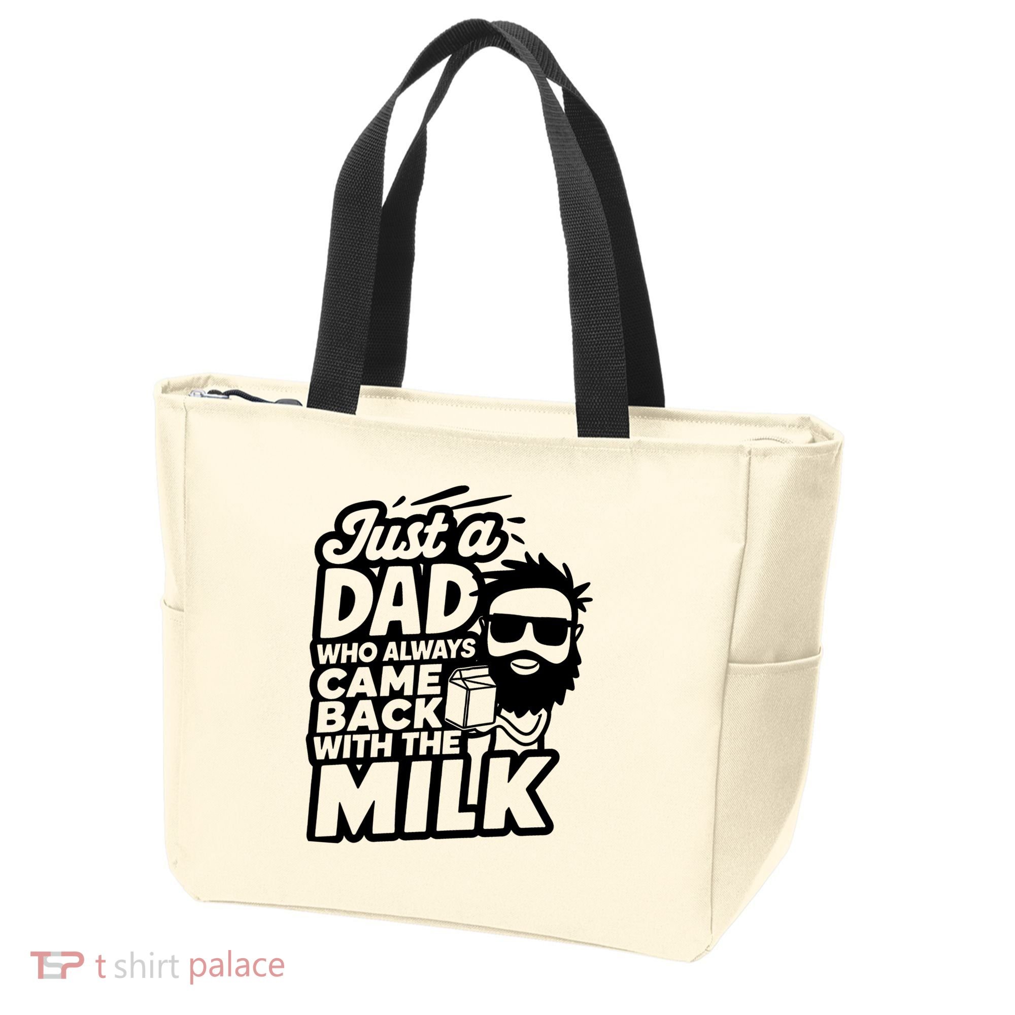 Bearded Dad That Always Came Back With The Milk Tote Bag
