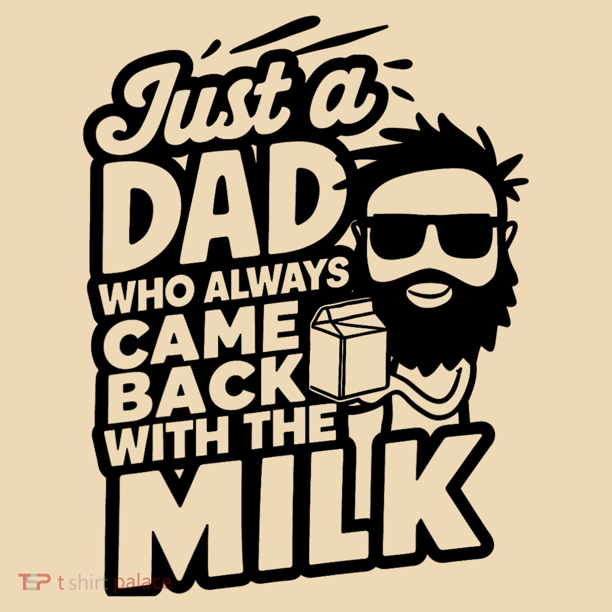 Bearded Dad That Always Came Back With The Milk Tote Bag