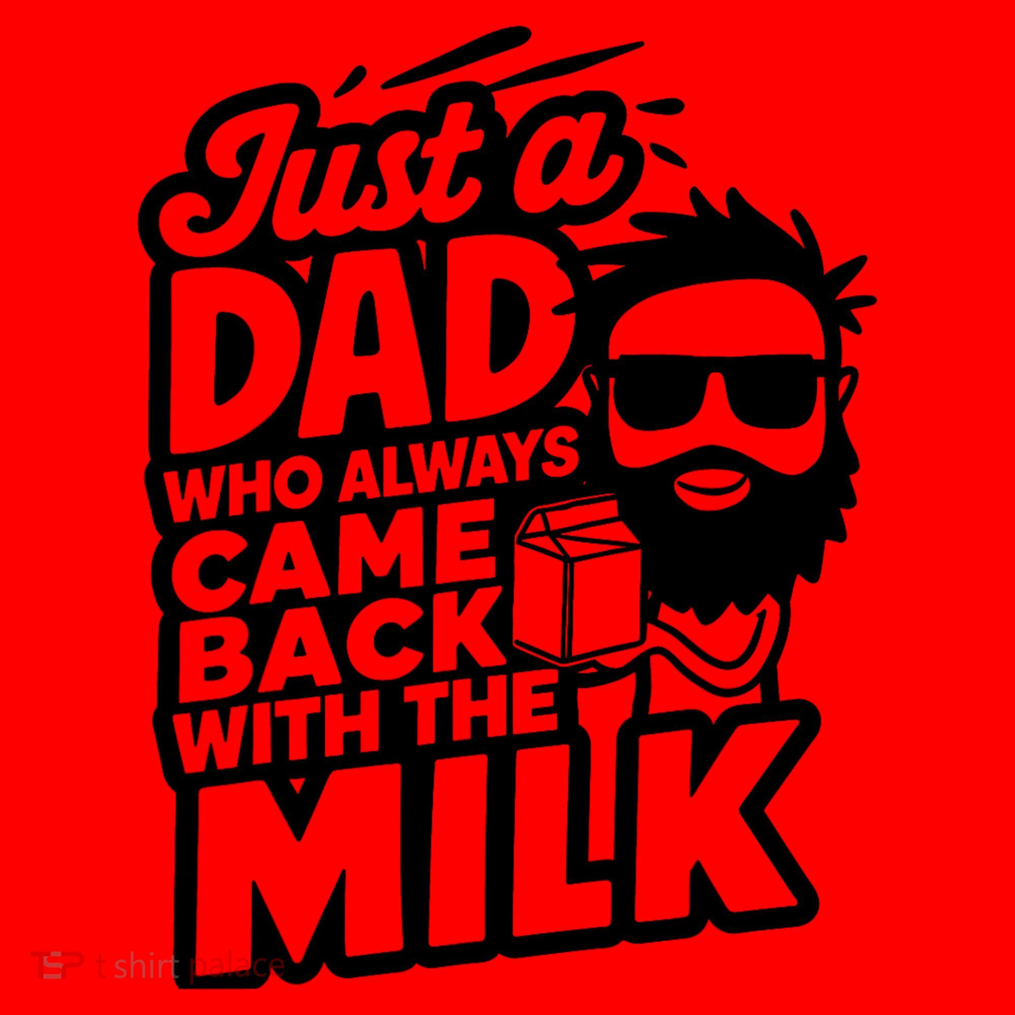 Bearded Dad That Always Came Back With The Milk Santa Hat