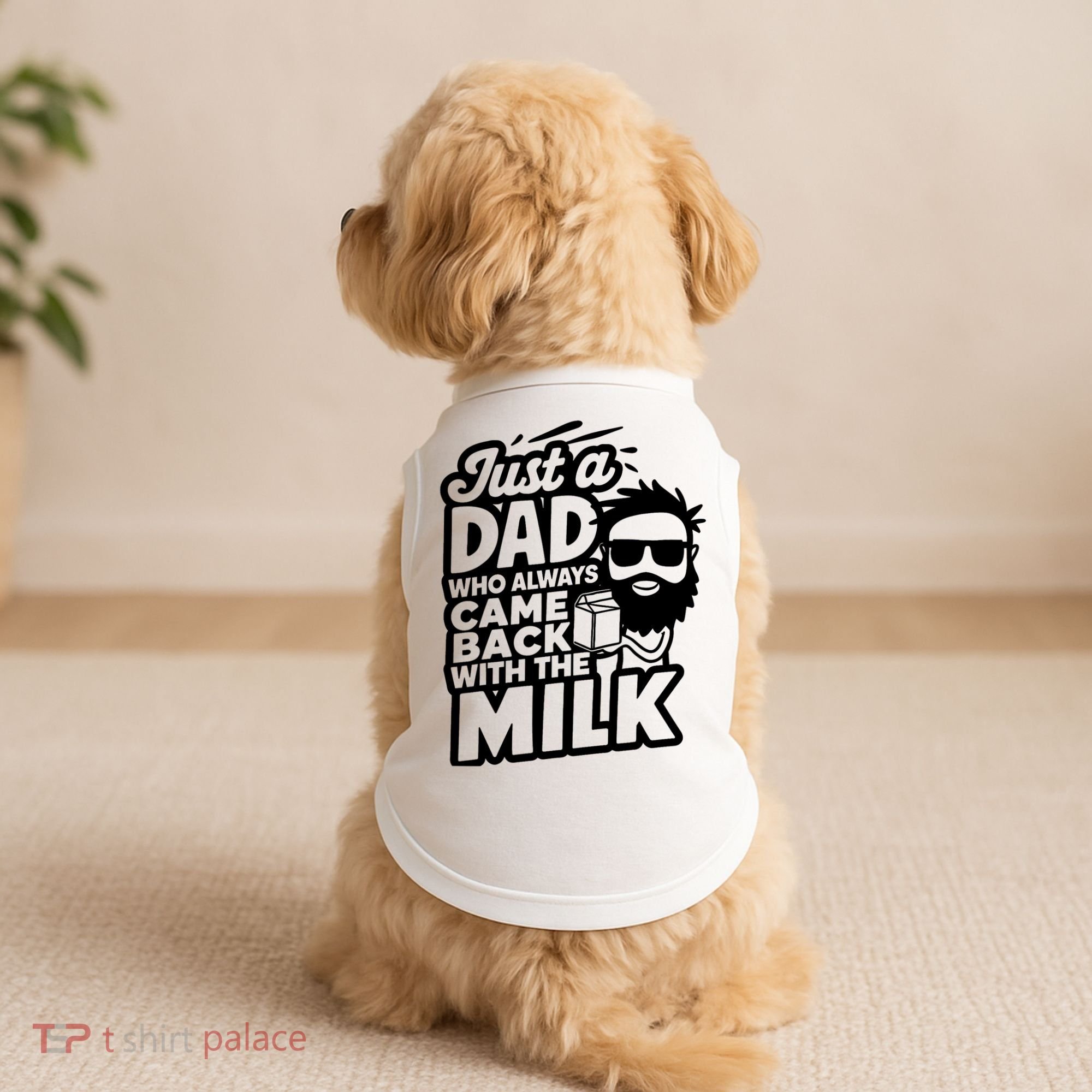 Bearded Dad That Always Came Back With The Milk Doggie Tank