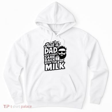 Bearded Dad That Always Came Back With The Milk Hoodie