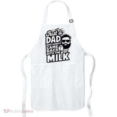 Bearded Dad That Always Came Back With The Milk Apron