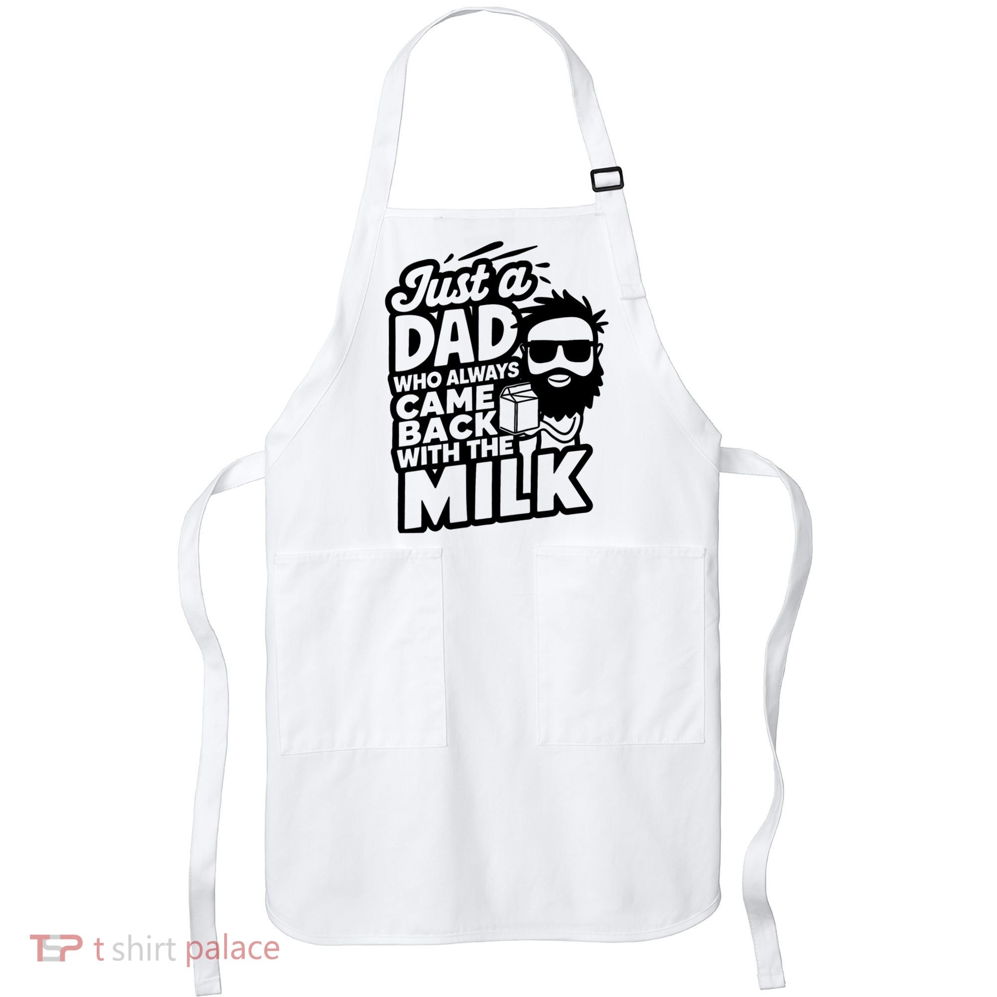 Bearded Dad That Always Came Back With The Milk Apron