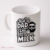 Bearded Dad That Always Came Back With The Milk Coffee Mug thumb 0
