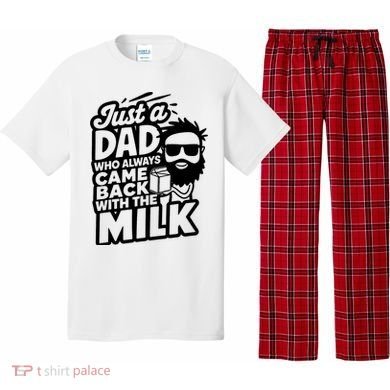 Bearded Dad That Always Came Back With The Milk Pajama Set