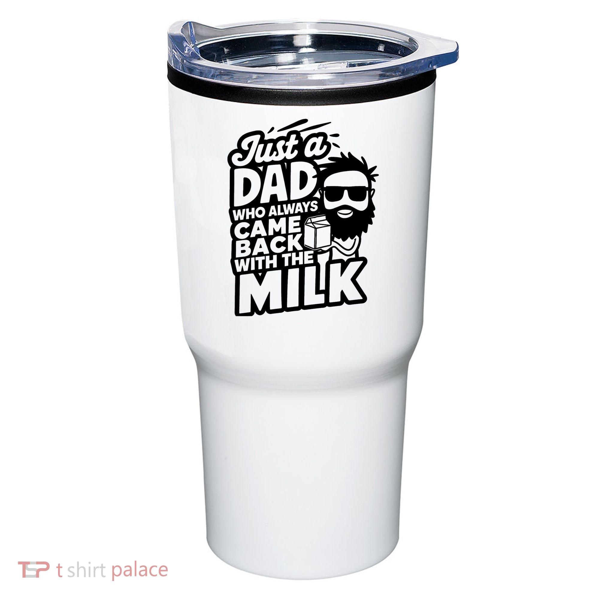Bearded Dad That Always Came Back With The Milk Tumbler