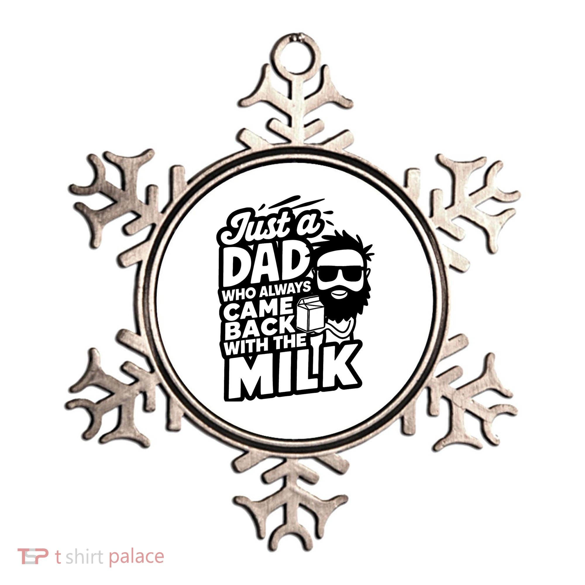 Bearded Dad That Always Came Back With The Milk Ornament