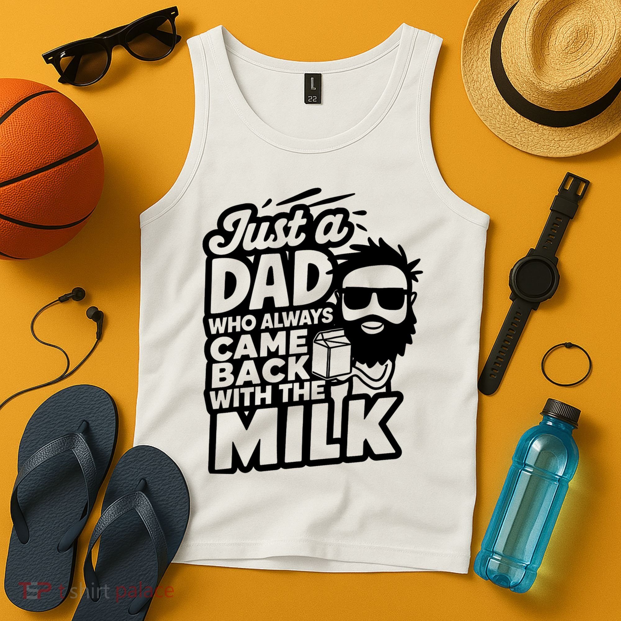 Bearded Dad That Always Came Back With The Milk Tank Top