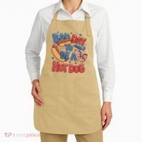 Bad Day To Be A Hot Dog 4th Of July  Apron thumb 2