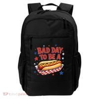 Bad Day To Be A Hot Dog BBQ Grilling Funny Backpack thumb 0