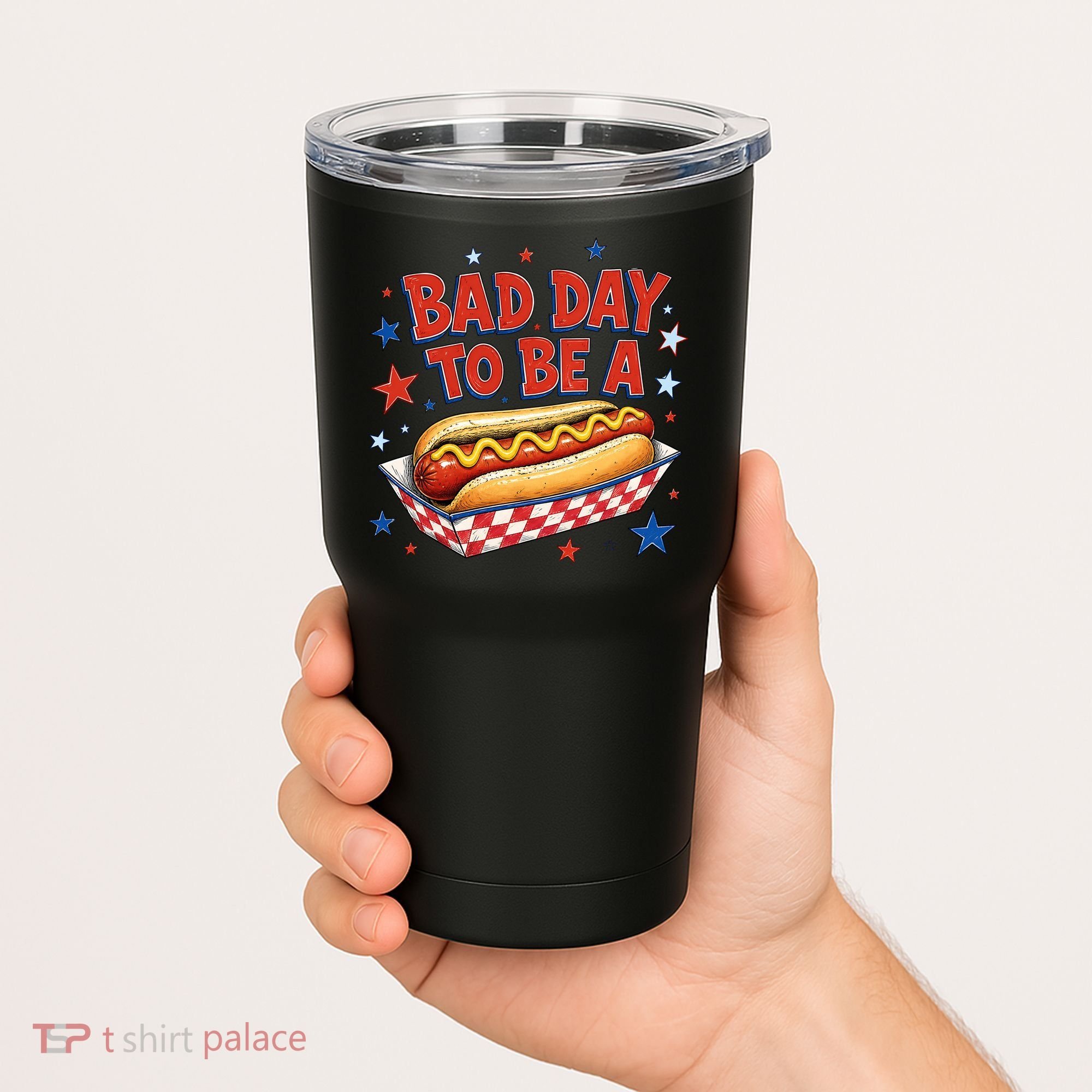 Bad Day To Be A Hot Dog BBQ Grilling Funny Tumbler