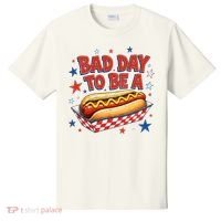 Bad Day To Be A Hot Dog BBQ Grilling Funny T-Shirt thumb 0