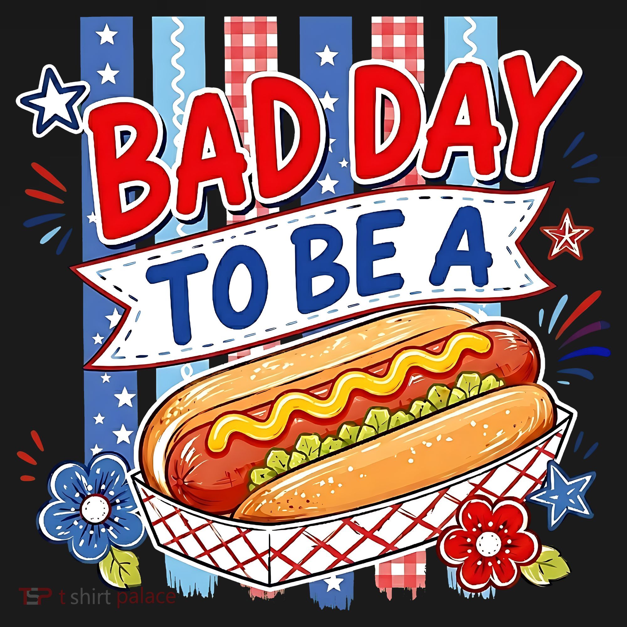Bad Day To Be A Hot Dog Funny Hotdog Meme Women's Tank Top