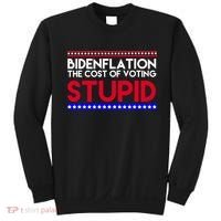 Bidenflation Definition The Cost Of Voting Stupid Anti Biden Sweatshirt thumb 0