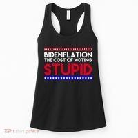 Bidenflation Definition The Cost Of Voting Stupid Anti Biden Women's Tank Top thumb 0