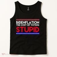 Bidenflation Definition The Cost Of Voting Stupid Anti Biden Tank Top thumb 2