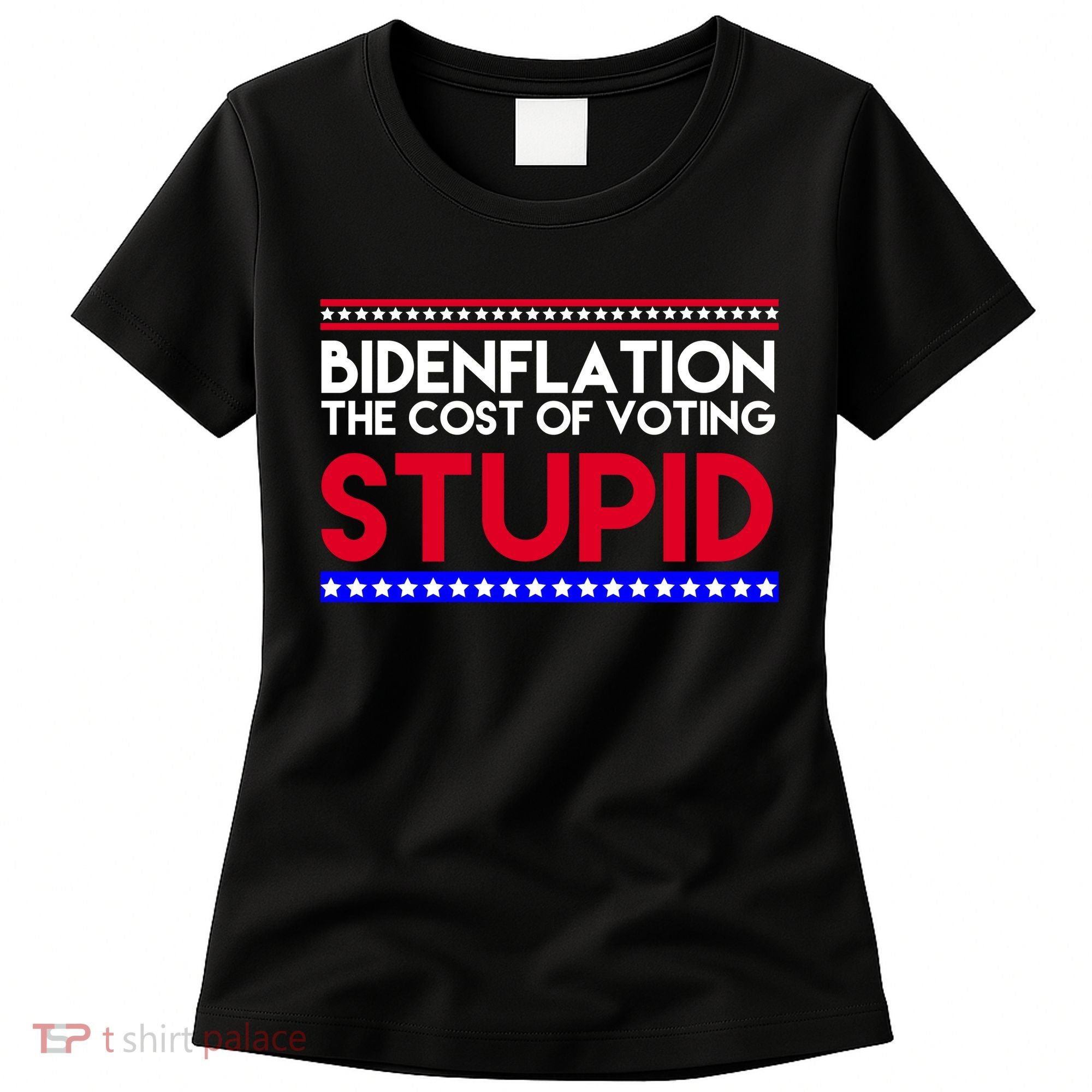 Bidenflation Definition The Cost Of Voting Stupid Anti Biden Women's T-Shirt