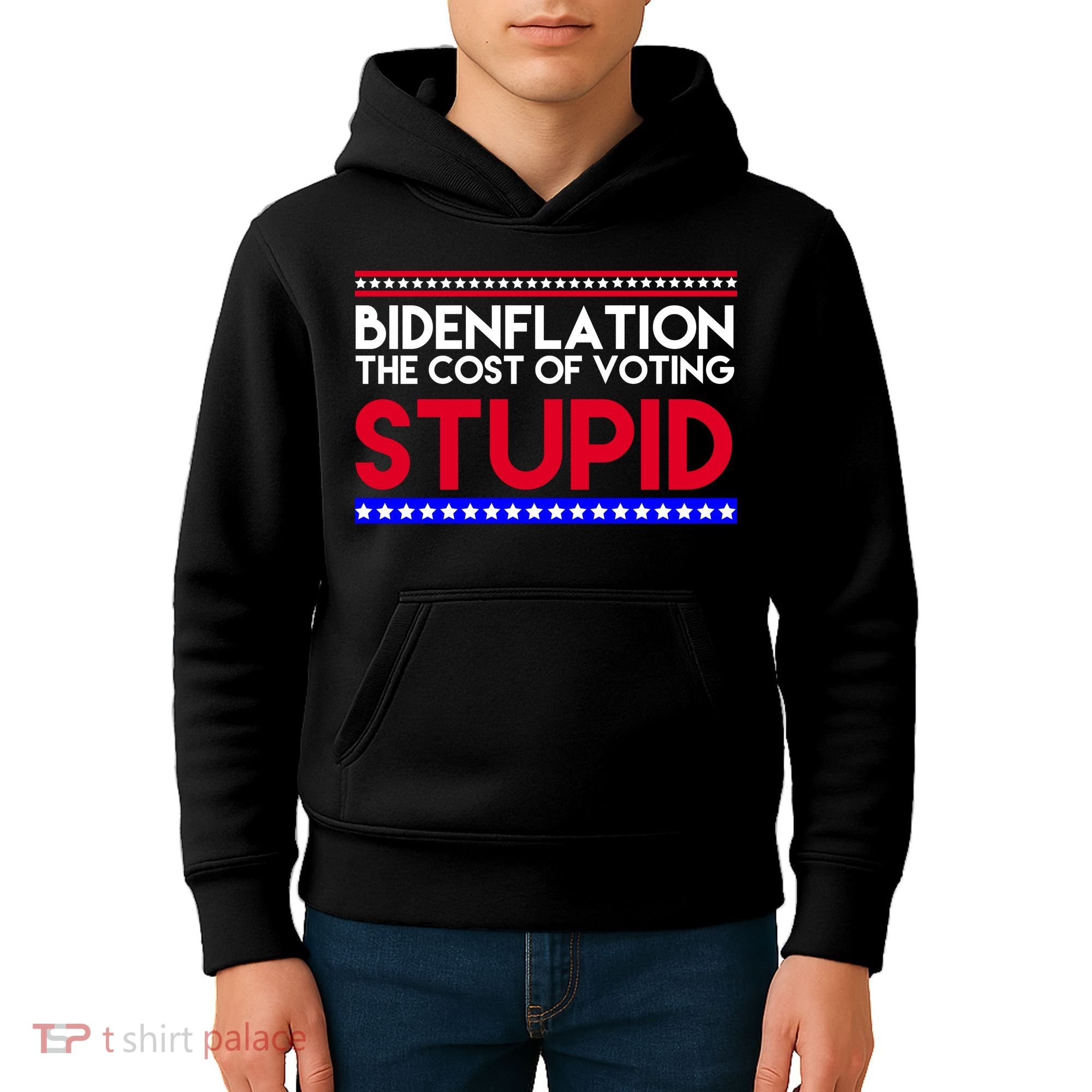 Bidenflation Definition The Cost Of Voting Stupid Anti Biden Kids Hoodie