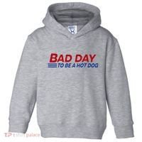 Bad Day To Be A Hot Dog Toddler Hoodie thumb 0