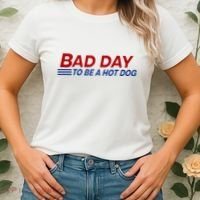 Bad Day To Be A Hot Dog Women's T-Shirt thumb 2