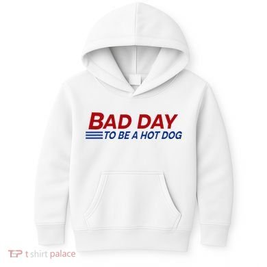 Bad Day To Be A Hot Dog Kids Hoodie