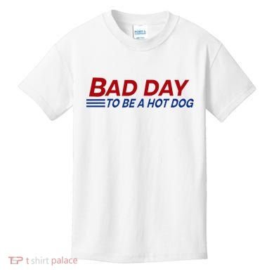 Bad Day To Be A Hot Dog Kids T-Shirt