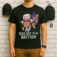 Bad Day To Be British Patriotic George Washington T-Shirt thumb 6