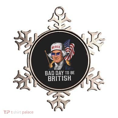 Bad Day To Be British Patriotic George Washington Ornament