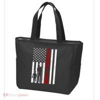 Baseball Dad USA FLag Tote Bag thumb 3
