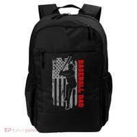 Baseball Dad Usa America Baseball Dad 'S Baseball Cool Gift Backpack thumb 0