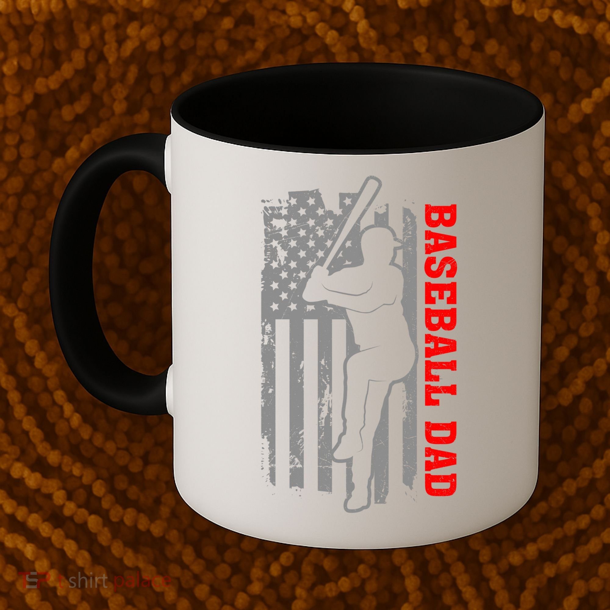 Baseball Dad Usa America Baseball Dad 'S Baseball Cool Gift Coffee Mug