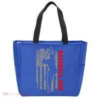 Baseball Dad Usa America Baseball Dad 'S Baseball Cool Gift Tote Bag thumb 0