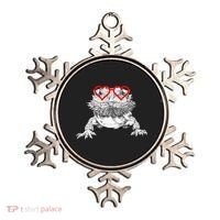 Bearded Dragon Valentines Day Beardie Mom Animal Lover Ornament thumb 0