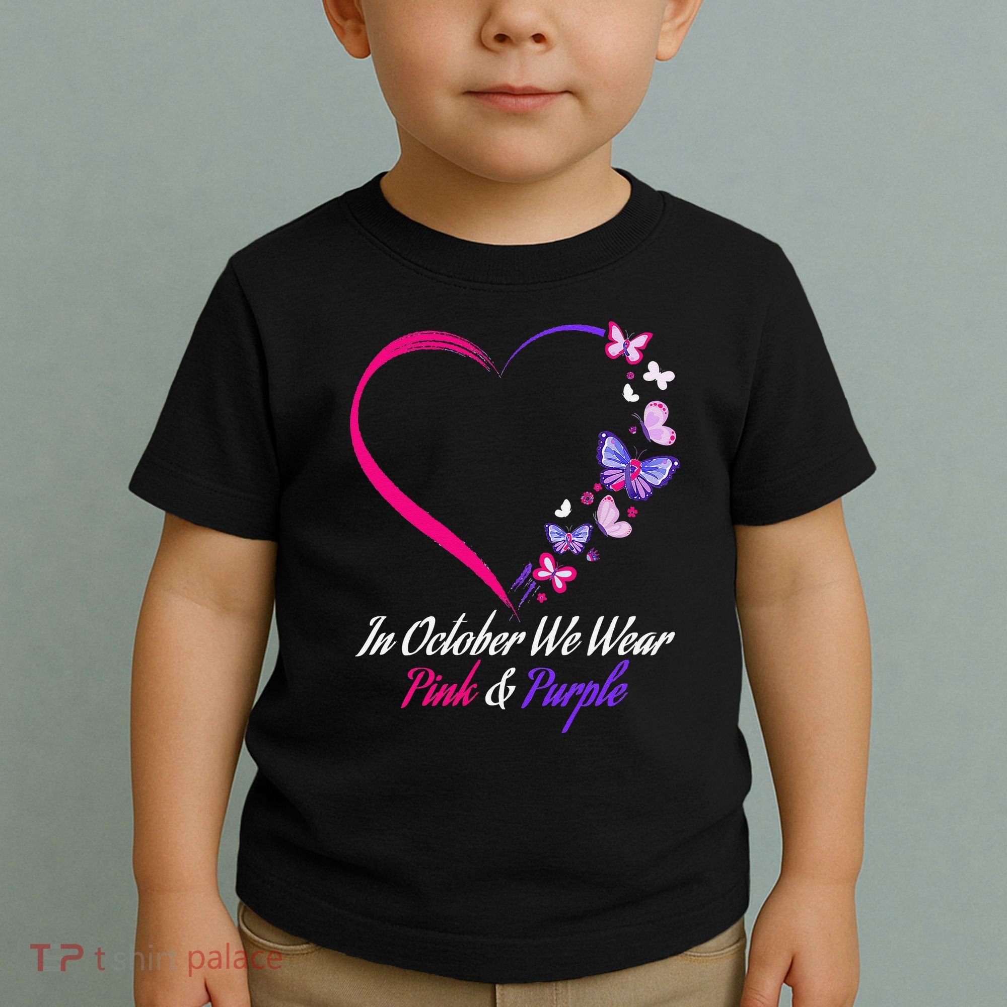 Butterfly Domestic Violence & Breast Cancer Awareness Toddler T-Shirt