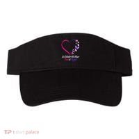 Butterfly Domestic Violence & Breast Cancer Awareness Visor thumb 0
