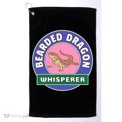 Bearded Dragon Whisperer Golf Towel