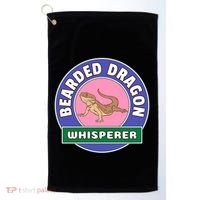 Bearded Dragon Whisperer Golf Towel thumb 0