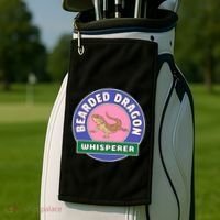 Bearded Dragon Whisperer Golf Towel thumb 2