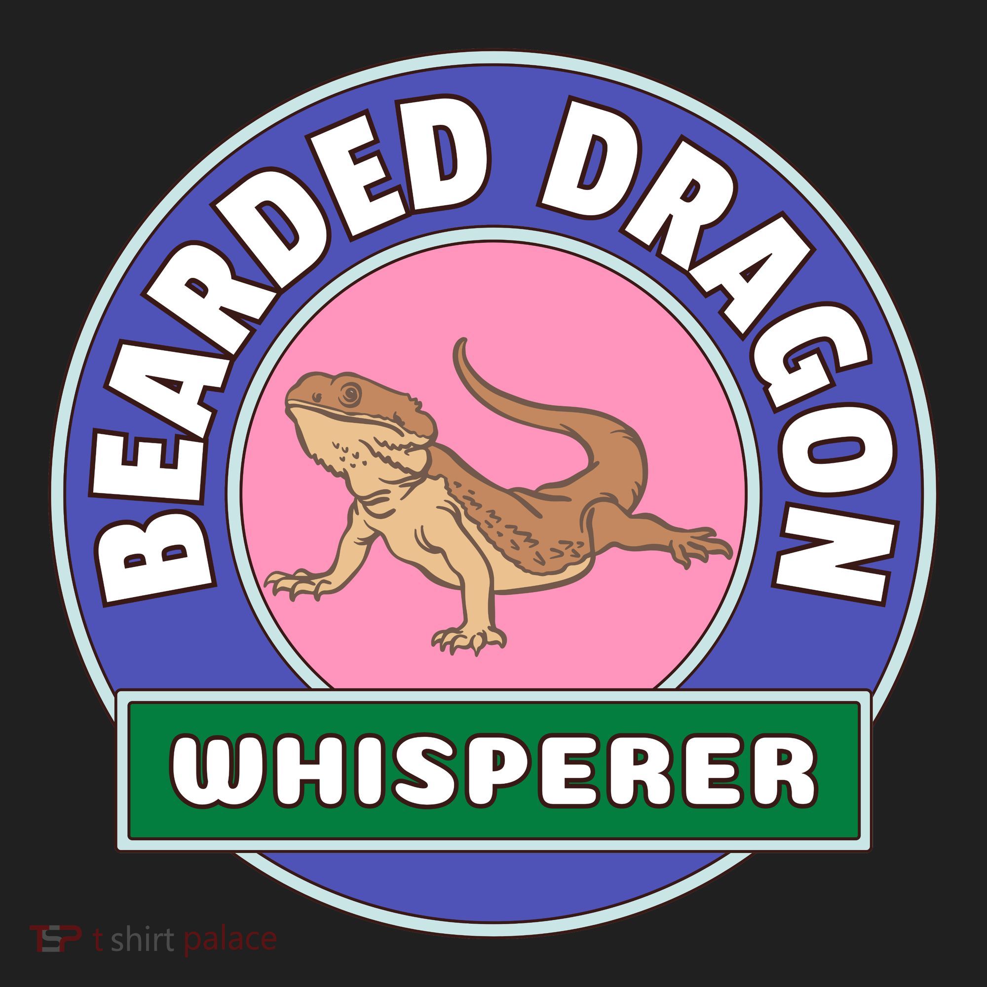 Bearded Dragon Whisperer Golf Towel