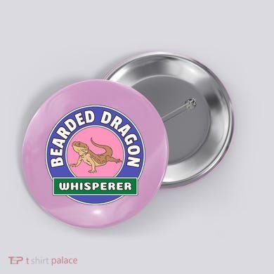Bearded Dragon Whisperer Button