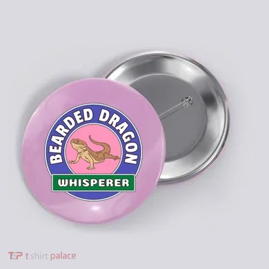 Bearded Dragon Whisperer Button