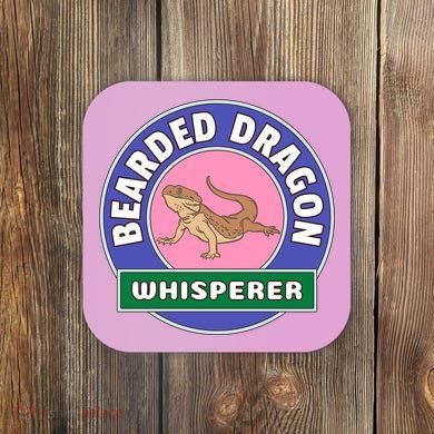 Bearded Dragon Whisperer Coaster