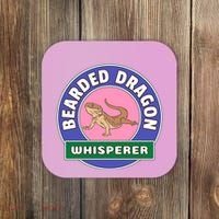 Bearded Dragon Whisperer Coaster thumb 0
