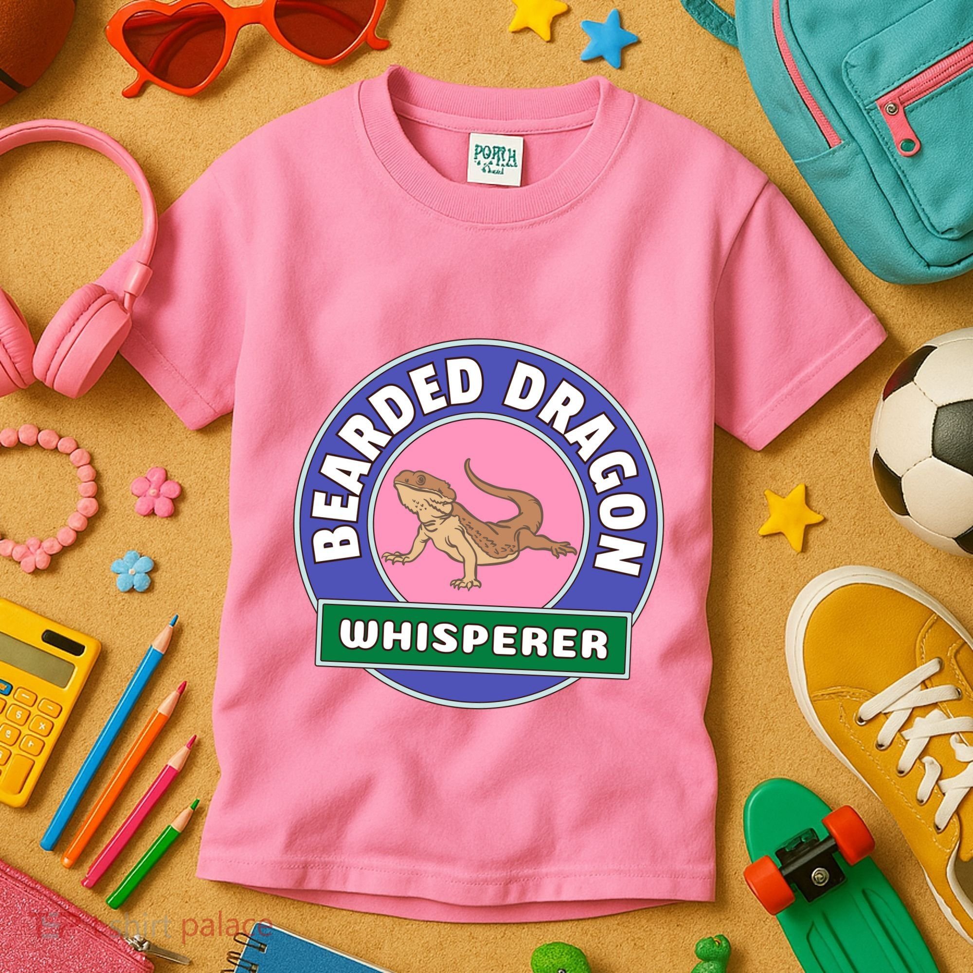 Bearded Dragon Whisperer Kids T-Shirt